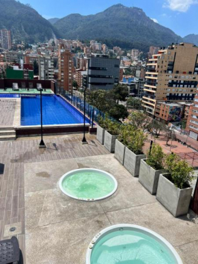 Loft/Apartaestudio Chapinero con piscina gym